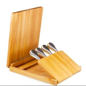 New Asiago Cheese Board & Knife Set.